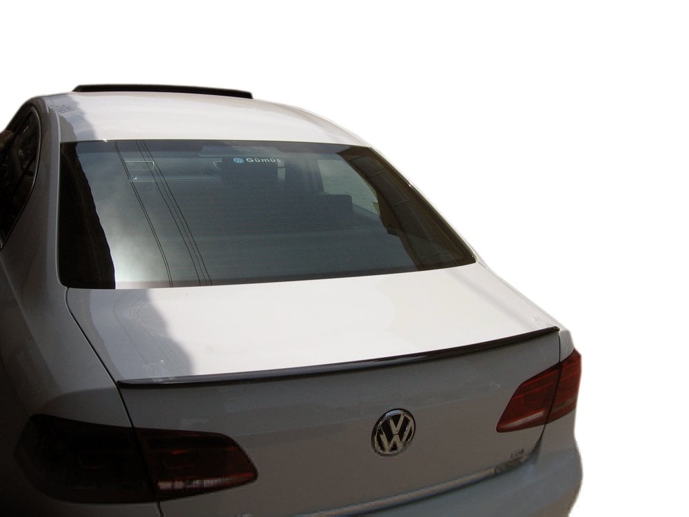 Vw Passat b7 bagaj üstü spoiler 2011 / 2015 siyah boyalı