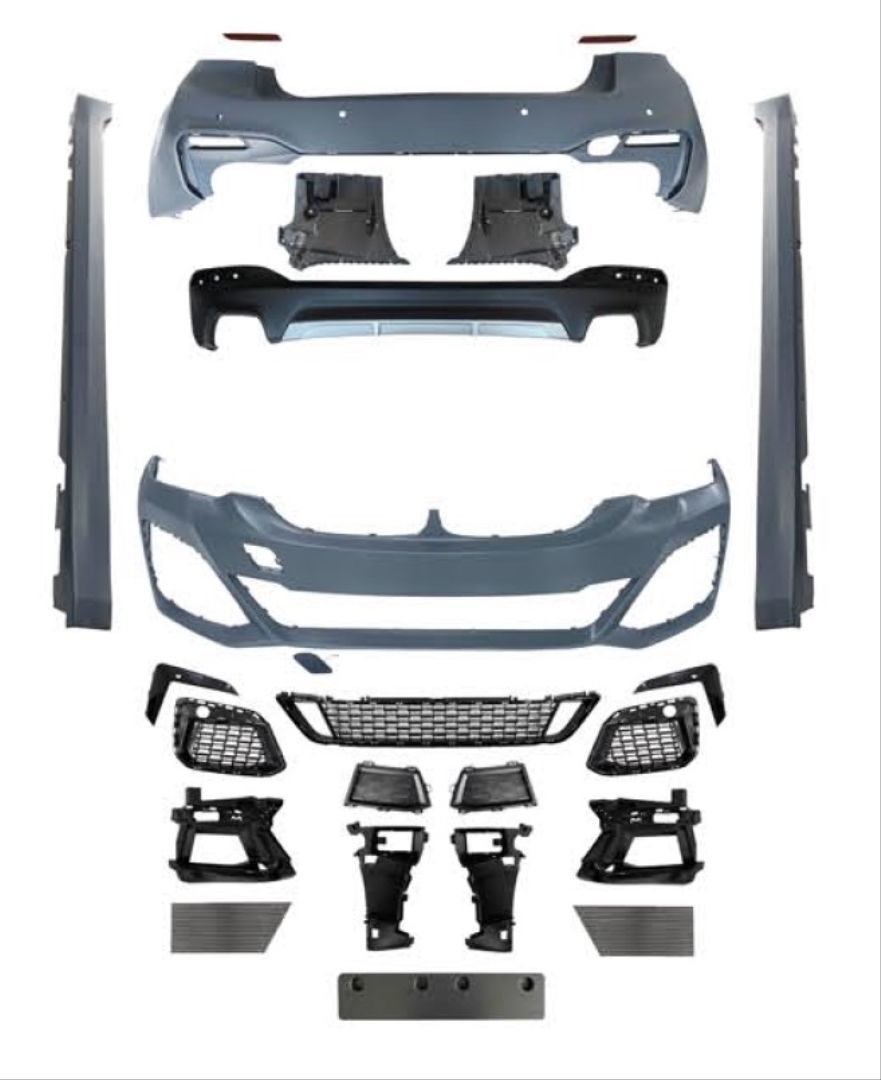 Bmw g30 facelift mtech body kit tampon seti 2017 / 2020