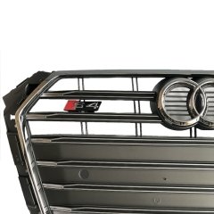 Audi a4 s4 ön panjur ızgara 2016+ krom gri
