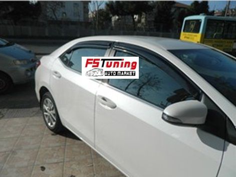 Toyota Corolla cam rüzgarlığı mugen 4.lü 2013+