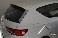 Seat leon bagaj üstü spoiler 3 parça boyasız plastik 2013+