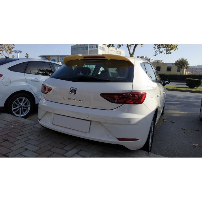 Seat leon bagaj üstü spoiler aero boyasız plastik 2013+