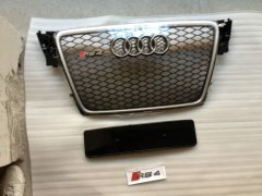 Audi a4 rs4 ön panjur ızgara 2008 / 2012 B8 oem krom siyah