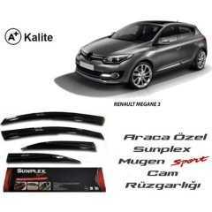 Renault megane 3 cam rüzgarlığı mugen tip sunplex