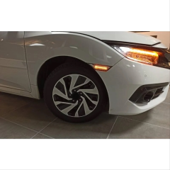 Honda civic fc5 uyumlu çamurluk sinyal lambası beyaz 2016+