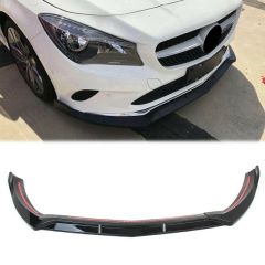 Mercedes cla ön tampon altı lip 3 parça kulaklı w117 2016-19