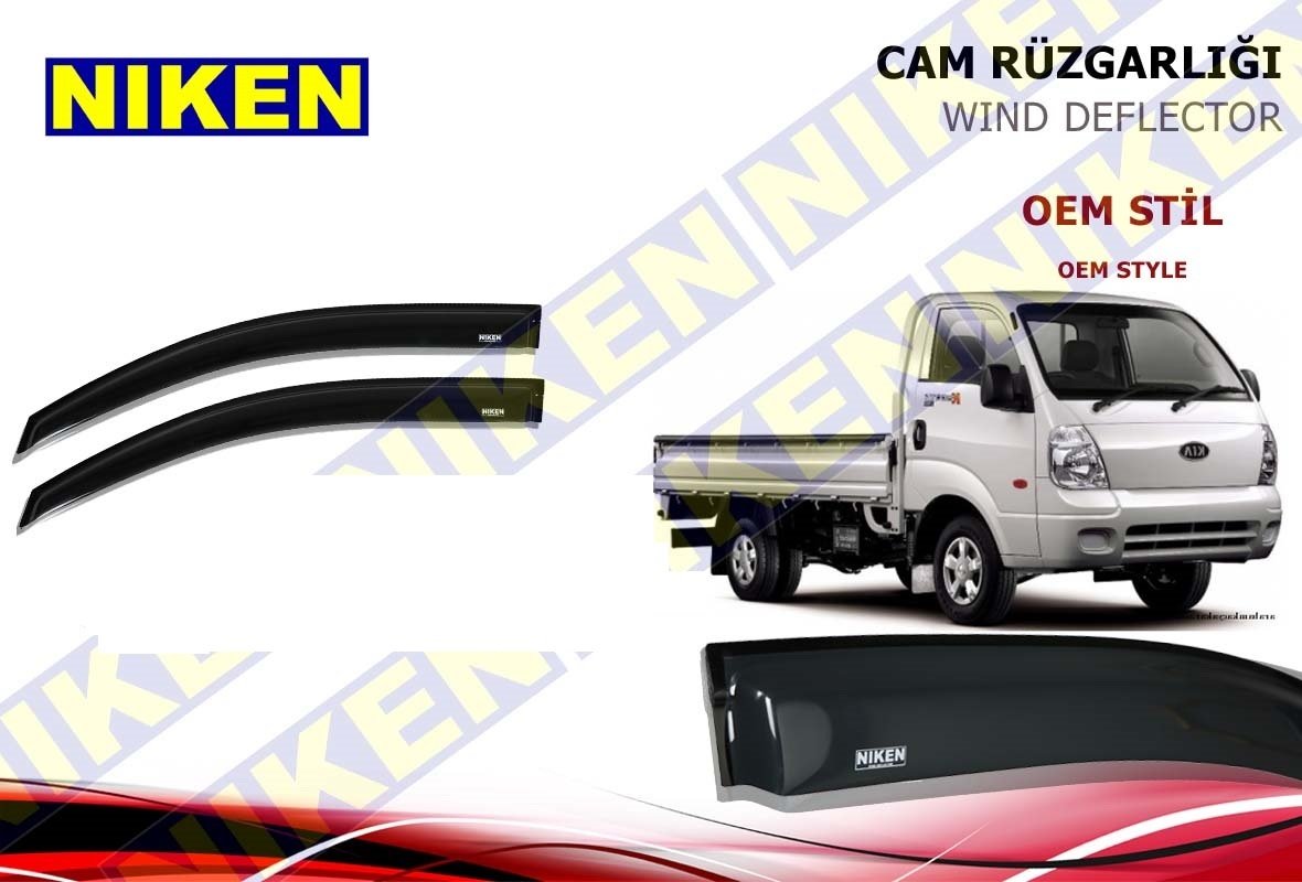 Kia Bongo cam rüzgarlığı oem 2005+ niken