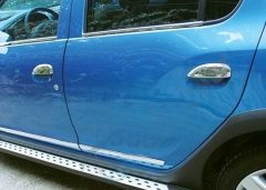 Dacia sandero dış kapı kolu kromu takımı