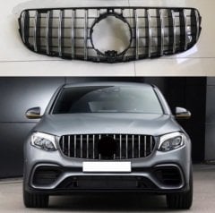 Mercedes glc gtr ön panjur ızgara seti amg 2015+ X253