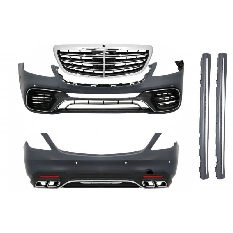 Mercedes w222 s63 body kit tampon seti 2018+ makyajlı