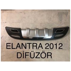 Hyundai elantra difüzör arka tampon çift çıkış egzoz 2011 / 2013