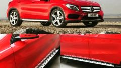 Mercedes gla yan basamak marşbiyel koruma 2014+ x156