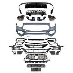 Mercedes c238 e coupe e63 facelift body kit tampon seti 2017 / 2021
