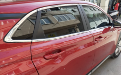 Hyundai kona cam çerçevesi kenar çıtası krom tamtur