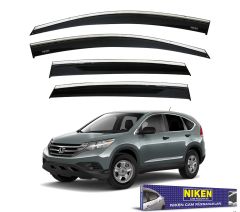 Honda crv uyumlu  cam rüzgarlığı kromlu 2013+ niken