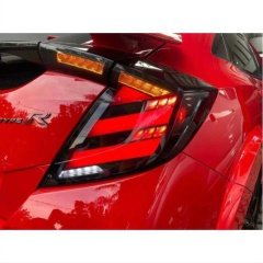 Honda civic fk7 typer hb ledli stop lambası smoke 2016+