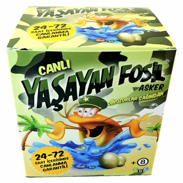 Yaşayan Fosil Asker Triops Yetiştirme Kiti