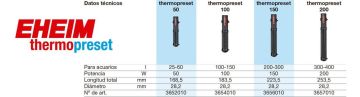 EHEIM Thermo Preset Isıtıcı 150 Watt