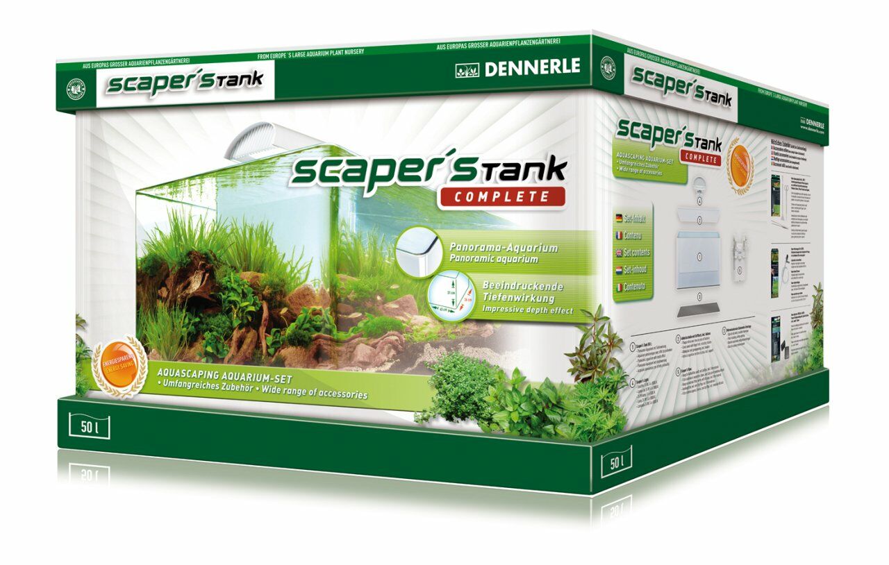 Dennerle Scaper's Tank - Armatürlü 50Lt Set Akvaryum