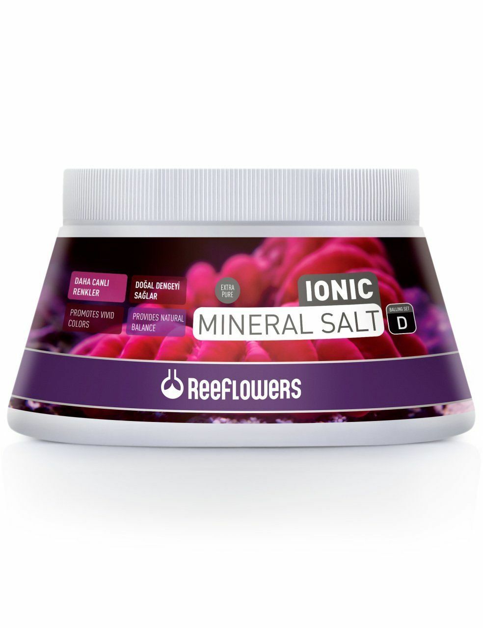 REEFLOWERS Ionic Mineral Salt - D 250 ML