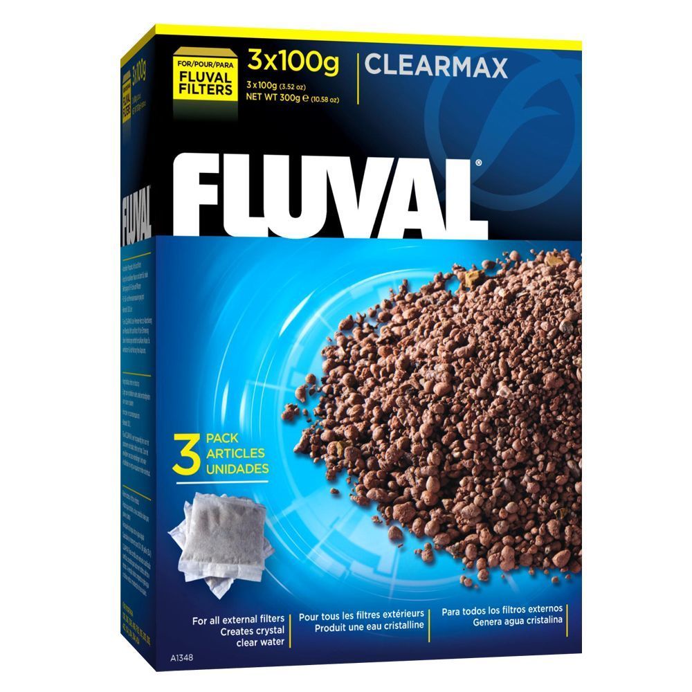 Fluval Clearmax Fosfat Nitrit Giderici 3x100gr