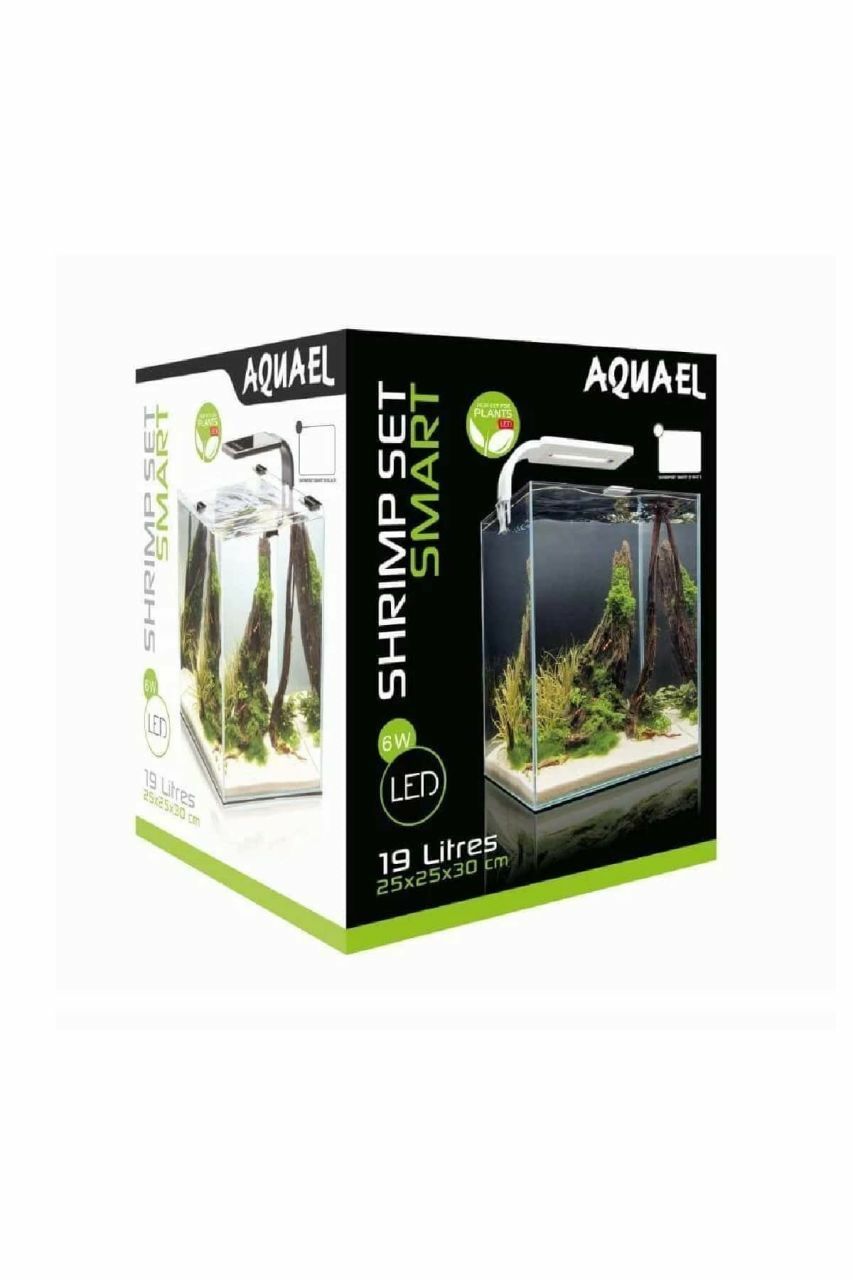 AQUAEL Shrimp Set Smart Day & Night 20lt WHITE