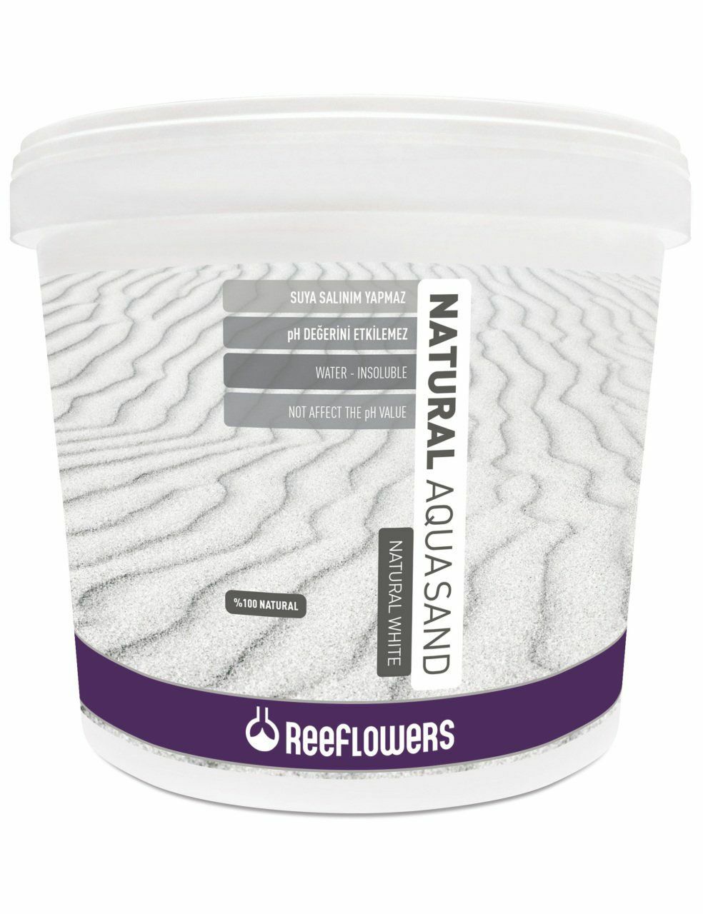 REEFLOWERS Natural Aqua Sand (0.5 - 1 MM) 7 KG