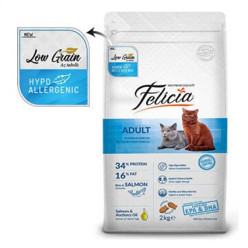 Felicia Somonlu Yetişkin Kedi Maması 2 Kg Fiyatı