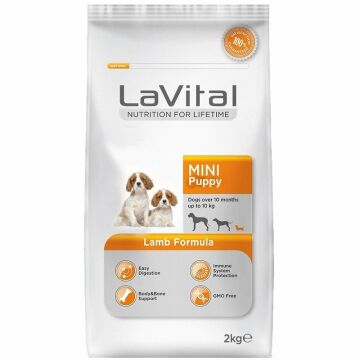 La Vital Mini Irk Kuzulu Yavru Köpek Maması 2 Kg