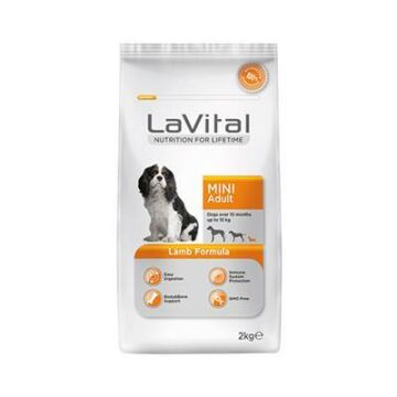 La Vital Dog Mini Adult Lamb Küçük Irk Kuzu Etli Yetişkin Köpek Maması 3 Kg