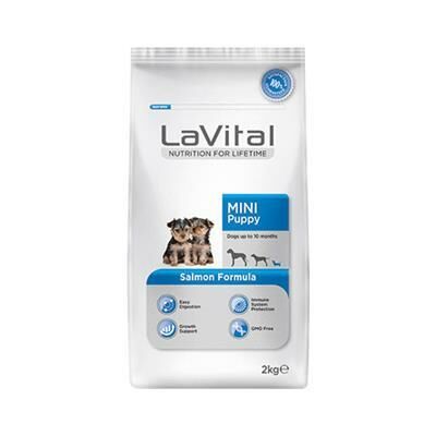 La Vital Mini Puppy Somonlu Yavru Köpek Maması 2 Kg