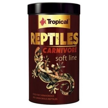 TROPİCAL Reptiles Carnivore Soft 250ml  / 65gr