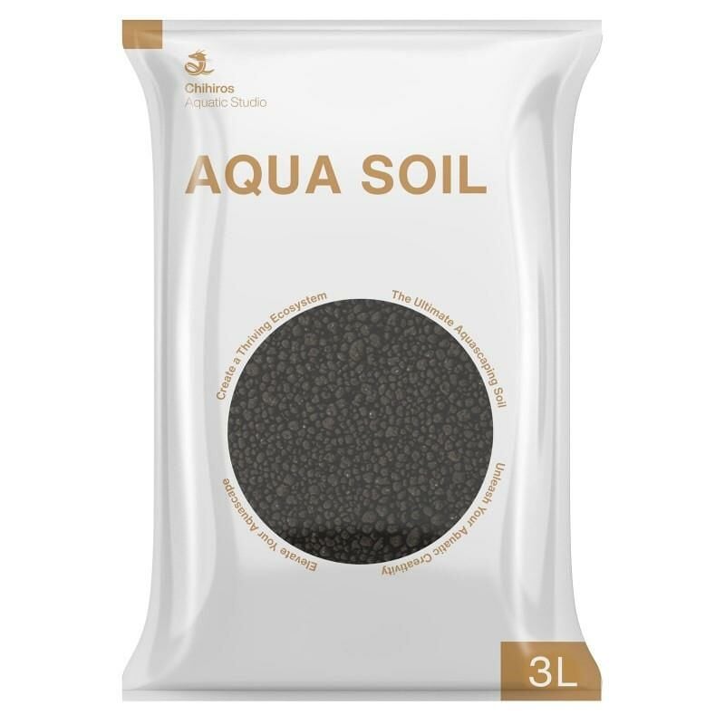 CHIHIROS Aquarium Soil Siyah 3lt