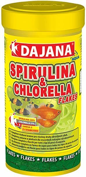 DAJANA Spirulina&Chlorella Flakes 80 ML / 10 GR
