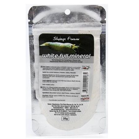 SHRIMPS FOREVER White Full Mineral 20 GR