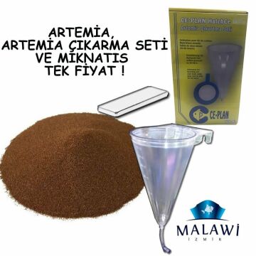 Sep-Art Artemia 25 GR + Ce Plan Artemia Çıkarma Seti