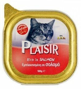 PLASiR Somonlu Kedi Maması 100 GR