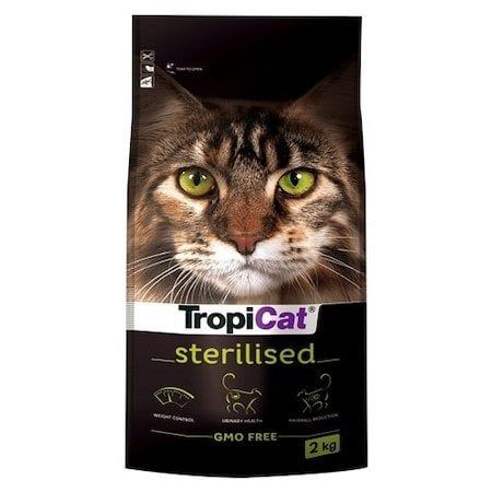 Tropicat Sterilized Tavuklu Kısırlaştırılmış Kedi Maması 2 Kg