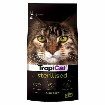 Tropicat Sterilized Tavuklu Kısırlaştırılmış Kedi Maması 400+400 gr