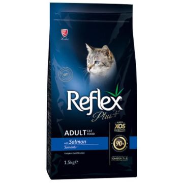 REFLEX Plus Somonlu Yetişkin Kedi Maması 1,5 kg