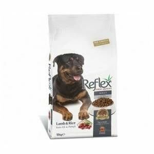 REFLEX Kuzulu ve Pirinçli Köpek Maması 15 KG