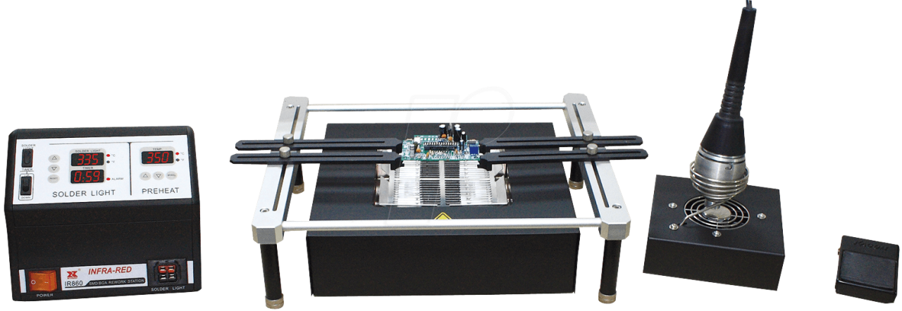 IR860-II INFRA-RED SMD ve BGA Sökme Takma İstasyonu