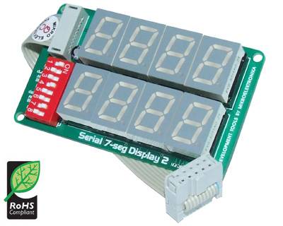 Serial 7-SEG Display 2 BOARD