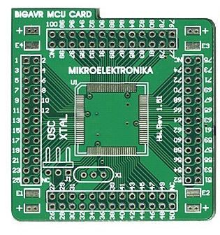 AVR MCU CARD2 - AVRMCUcard2 empty PCB