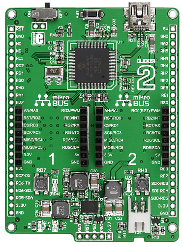 Clicker 2 for PIC18FJ