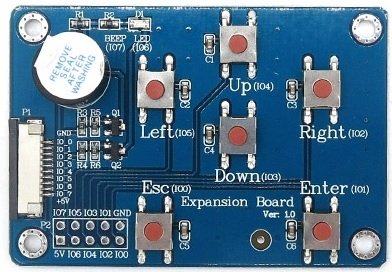 EXPANSION BOARD FOR NEXTION ENHANCED DISPLAY I/O EXTENDED