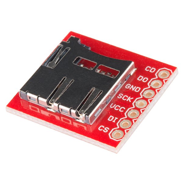 SparkFun MicroSD Transflash Breakout