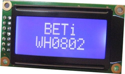 08x02 Karakter LCD MAVİ