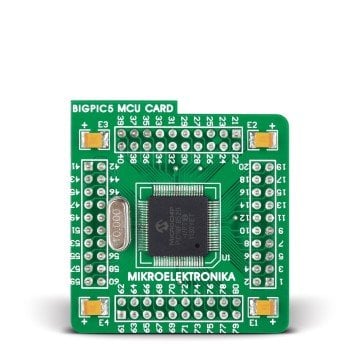 MCU card with PIC18F8520 Microcontroller MIKROE-17