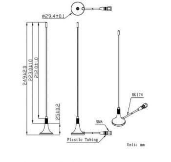 BT-G-823 868MHz RF Anten